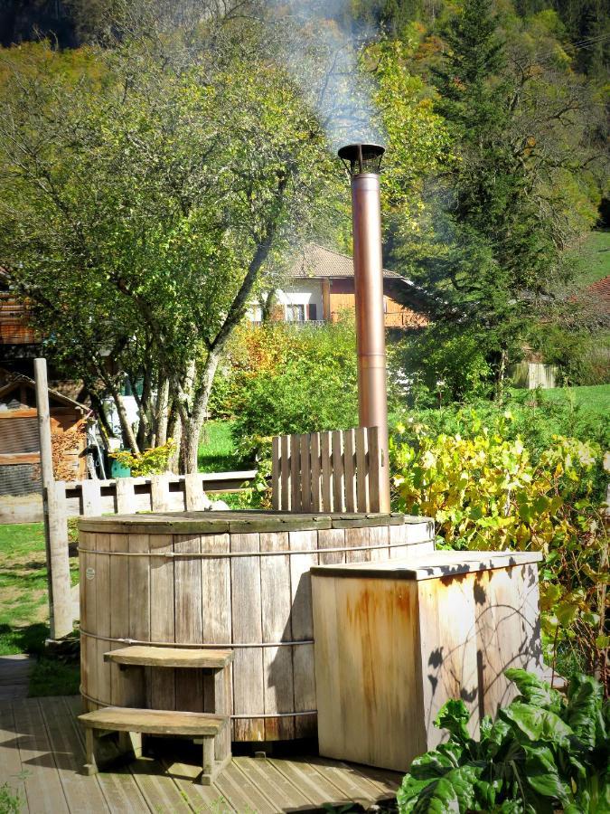 Chalet Trappeur Le Biot Kültér fotó
