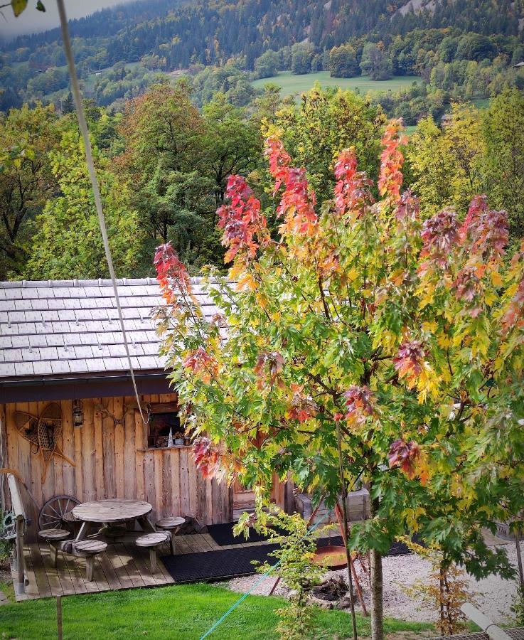 Chalet Trappeur Le Biot Kültér fotó